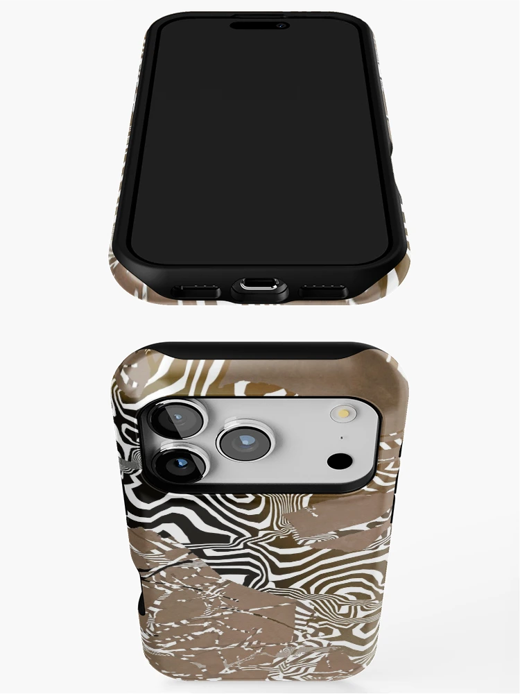 Thumbnail 3 of 4, iPhone Case, Abstract Tree Bark Pattern. designed and sold by VisionZone.