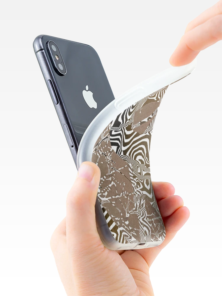 Thumbnail 4 of 5, iPhone Case, Abstract Tree Bark Pattern. designed and sold by VisionZone.