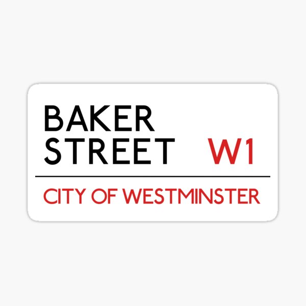 Baker Street Sticker