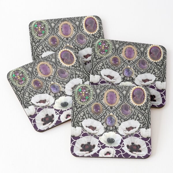 Item preview, Copy of Ediemagic Cameos with Poppies original unfiltered designed and sold by Ediemagic.
