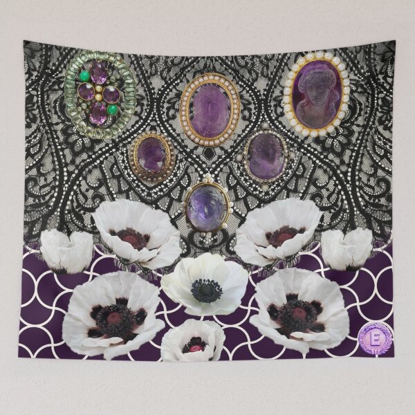 Item preview, Copy of Ediemagic Cameos with Poppies original unfiltered designed and sold by Ediemagic.