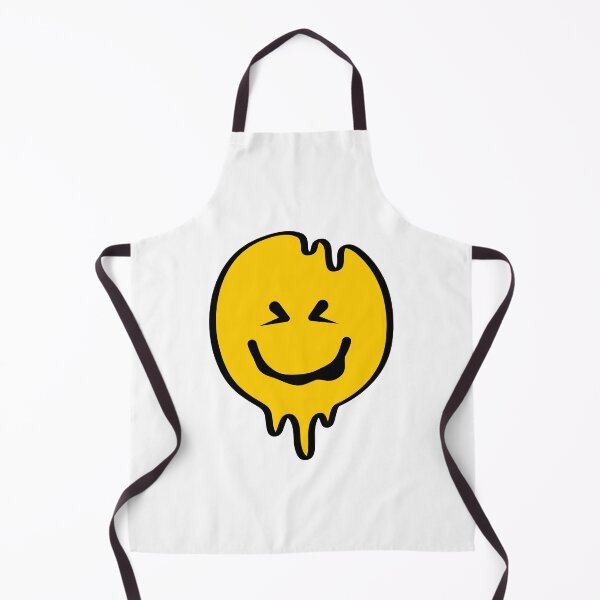 Item preview, Funny Closed Eyes Drippy Smiley Face Melting designed and sold by thecooltable.