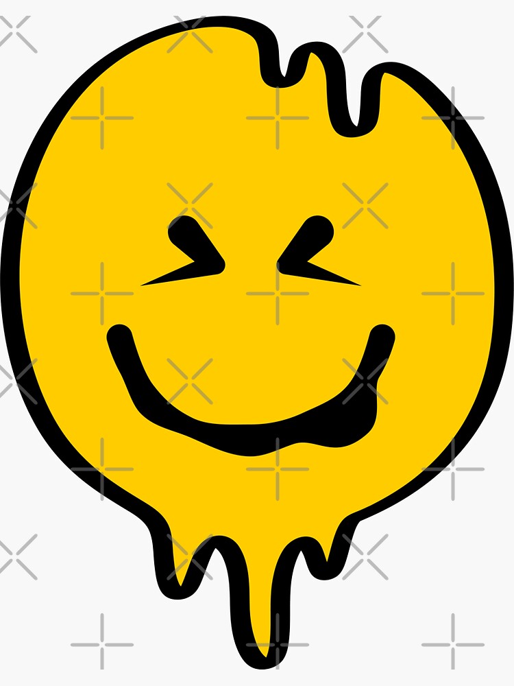 Dreamtimes drôle Smiley Figurine de visage langue des signes porte