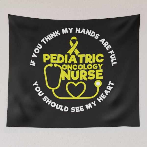 Item preview, You think my hands full pediatric oncology nurse designed and sold by Themngocbao.
