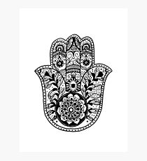 The Hamsa Hand Photographic Print