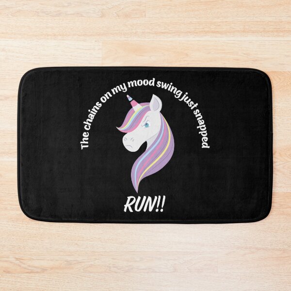 Item preview, Funny Moody Unicorn The Chains On My Mood Swing Just Snapped  designed and sold by geminivibe.