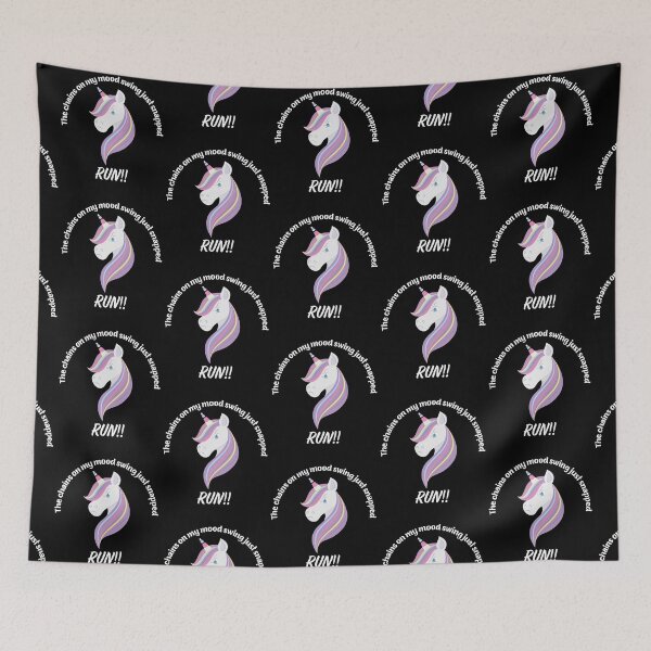 Item preview, Funny Moody Unicorn The Chains On My Mood Swing Just Snapped  designed and sold by geminivibe.