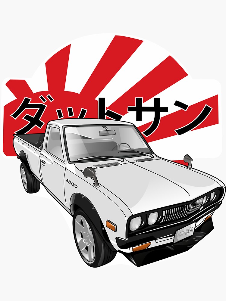 Datsun Pickup Stickers for Sale | Redbubble