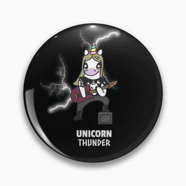 Item preview, Heavy Metal Unicorn Thunder  designed and sold by TheWildFlix.