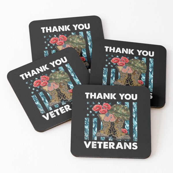 Item preview, Thank you veterans combat boots poppy flower veteran day designed and sold by Mitzi12312.