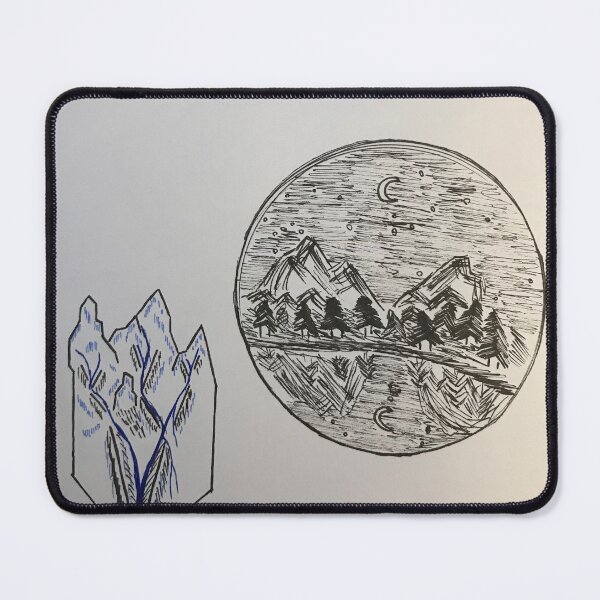 Item preview, geometric landscapes designed and sold by Clay Couch.