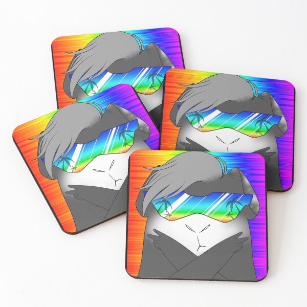 Item preview, Cool Rainbow Guinea Pig | Fun Guinea Pig Design designed and sold by ChisakiMing.