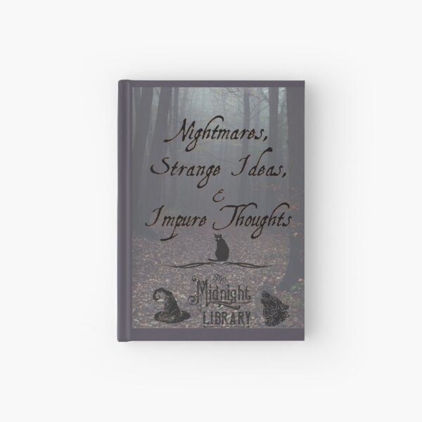 Item preview, Nightmares, Strange Ideas, & Impure Thoughts JOURNAL from The Midnight Library designed and sold by The Midnight Market.