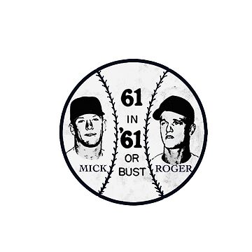 The Mick Vintage Retired Number Sticker and Retro Bronx Baseball Mickey Mantle Shirt Mickey Mantle Classic T-Shirt | Redbubble