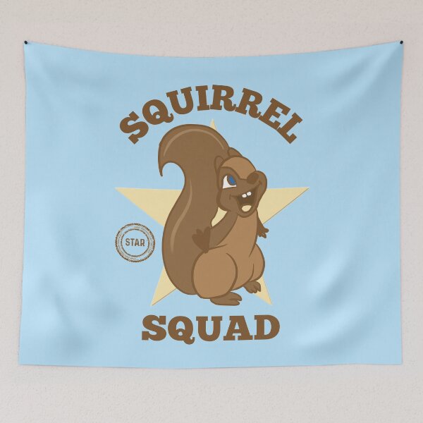 Item preview, Star Squirrel Squad, Happy Squirrel designed and sold by kcaandwu.