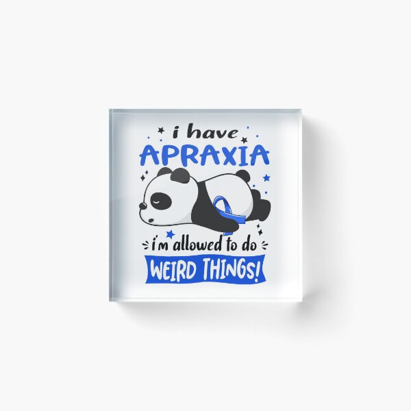 Item preview, Apraxia Warrior I Have Apraxia I Am Allowed To Do Weird Things! designed and sold by GennieShop.