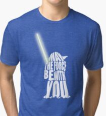 Yoda - Star Wars Tri-blend T-Shirt