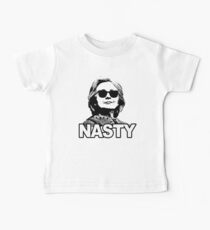 Hillary Clinton Nasty Woman Baby Tee