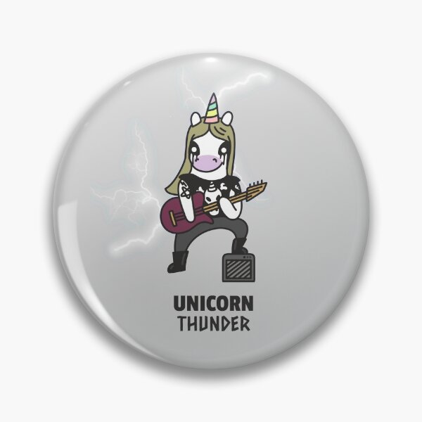 Item preview, Heavy Metal Band Unicorn Thunder  designed and sold by TheWildFlix.