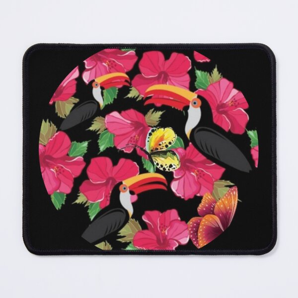 Item preview, Jungle toucans with night flowers designed and sold by SKMAXX.