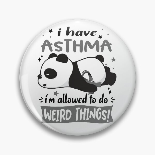 Item preview, Asthma Warrior I Have Asthma I Am Allowed To Do Weird Things! designed and sold by GennieShop.