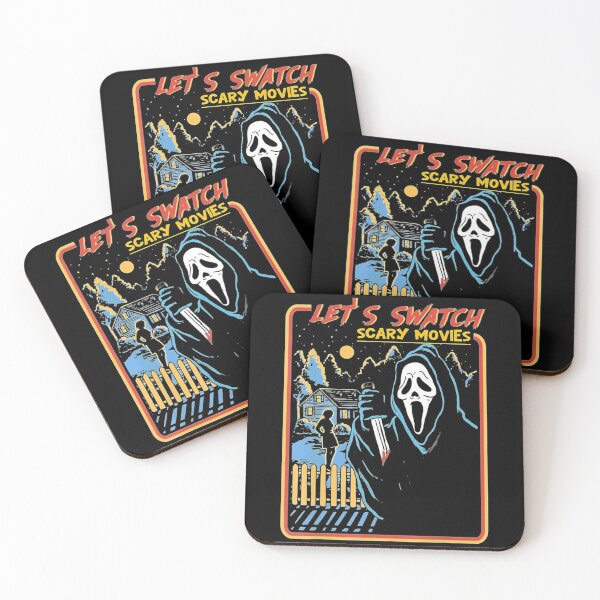 Item preview, Lets Watch Scary Movie Halloween designed and sold by Phyllis Watlington.