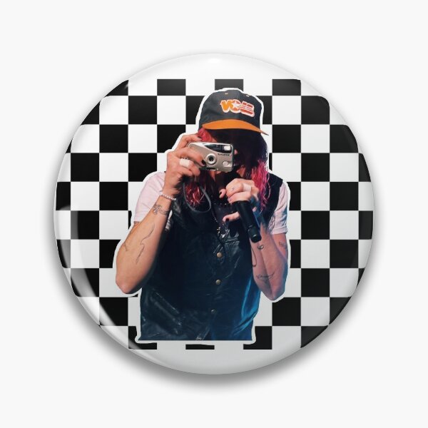 Item preview, LANY Camera Checkered (PJK) designed and sold by Kat Acosta.