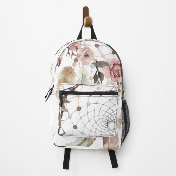 Artikelvorschau, Boho Dream Catcher Floral n Federn entworfen und verkauft von PixDezines.