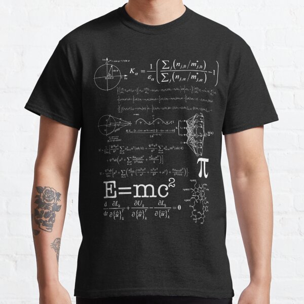 Chalk Equations Classic T-Shirt
