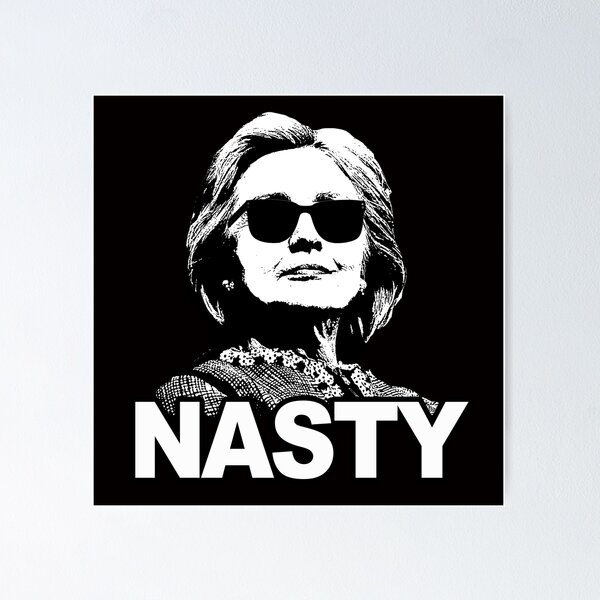Item preview, Hillary Clinton - Nasty Woman designed and sold by shaggylocks.