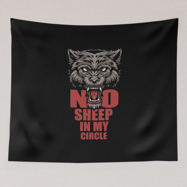 Item preview, No Sheep in my Circle designed and sold by ActiveNerd.