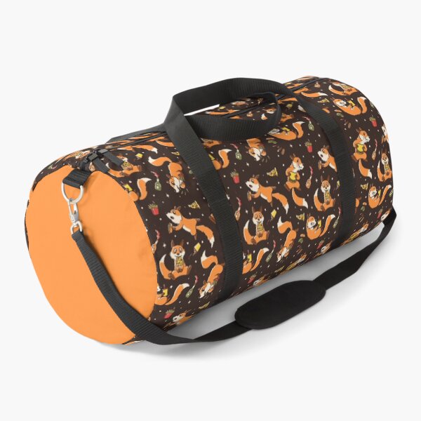 Item preview, Pattern Fast Food Foxes by Tobe Fonseca designed and sold by Tobe Fonseca®.