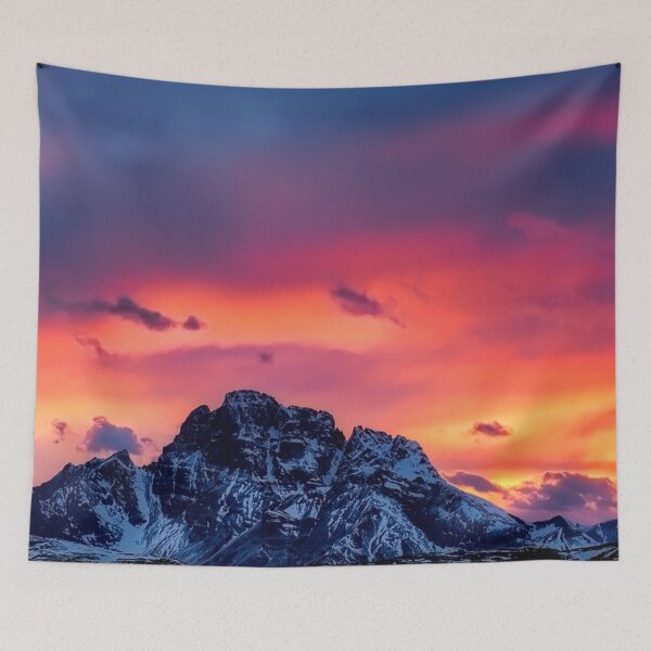 Item preview, Black mountin sunset  designed and sold by salvage203.