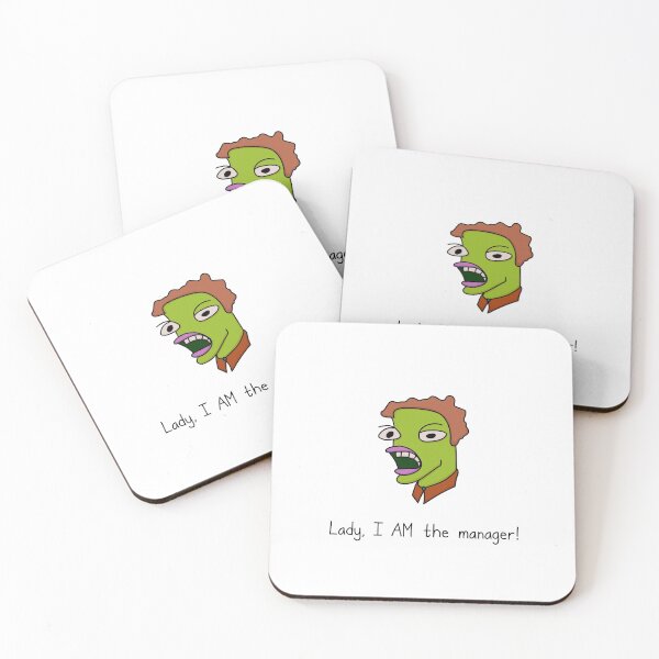 Item preview, Outraged Fish Man - I Am The Manager! designed and sold by SeanDontGetFish.