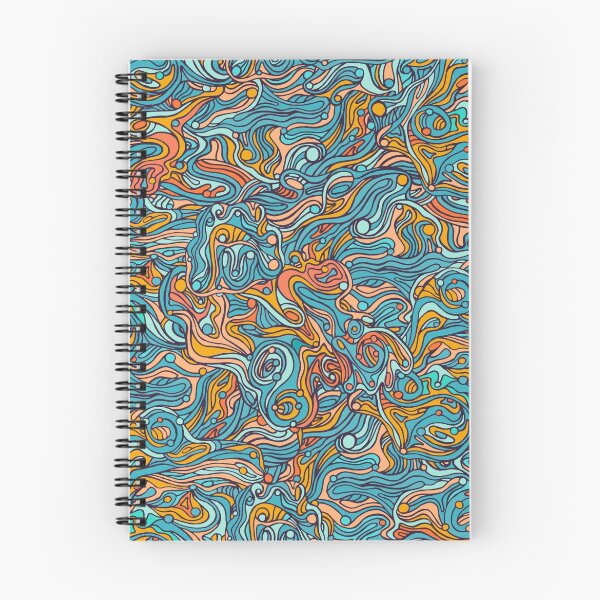 Item preview, Multicolored hand drawn abstract pattern design by Somberlain designed and sold by Somberlain.
