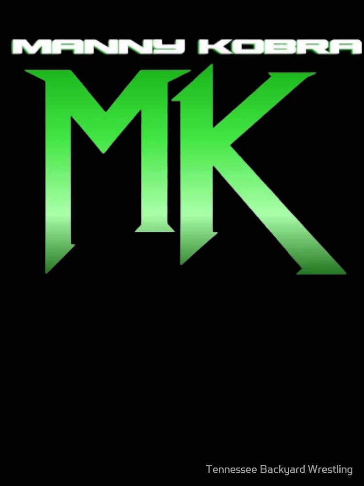 Imagen 4 de 4, Camiseta relajada con la obra Merch de Manny Kobra MK, diseñada y vendida por Tennessee Backyard Wrestling.