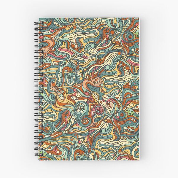 Item preview, Multicolored hand drawn abstract pattern design by Somberlain designed and sold by Somberlain.