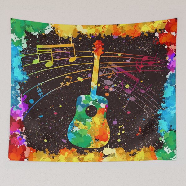 Item preview, Guitar Watercolor Art designed and sold by ChuckyStore79.