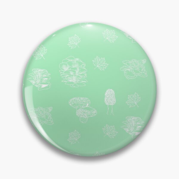 Item preview, Woodland Mushrooms Mint 1 designed and sold by Ashley Gagnon.