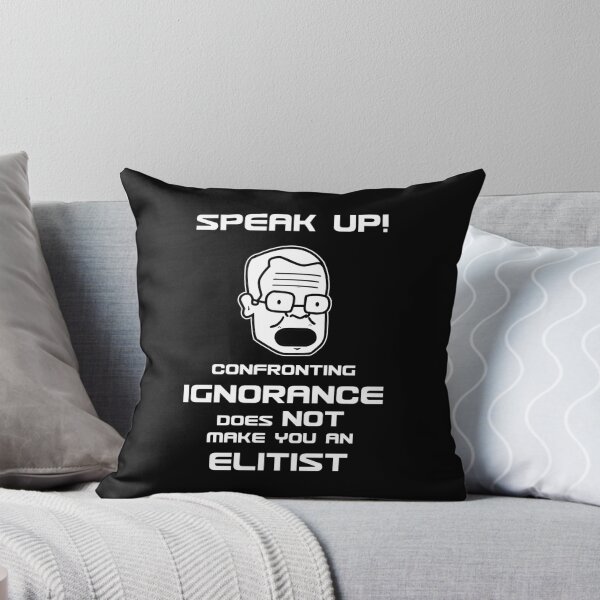 Item preview, Speak Up -- Confronting Ignorance Does NOT Make You an Elitist designed and sold by Samuel Sheats.