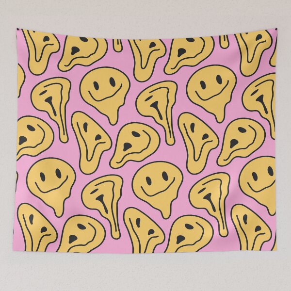 Item preview, Melting smiley face designed and sold by Moon-Light-Art.