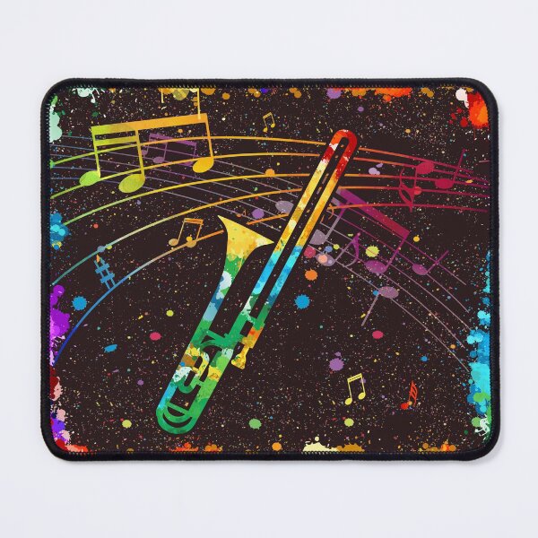 Item preview, Trombone Watercolor Art designed and sold by ChuckyStore79.