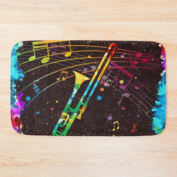 Item preview, Trombone Watercolor Art designed and sold by ChuckyStore79.