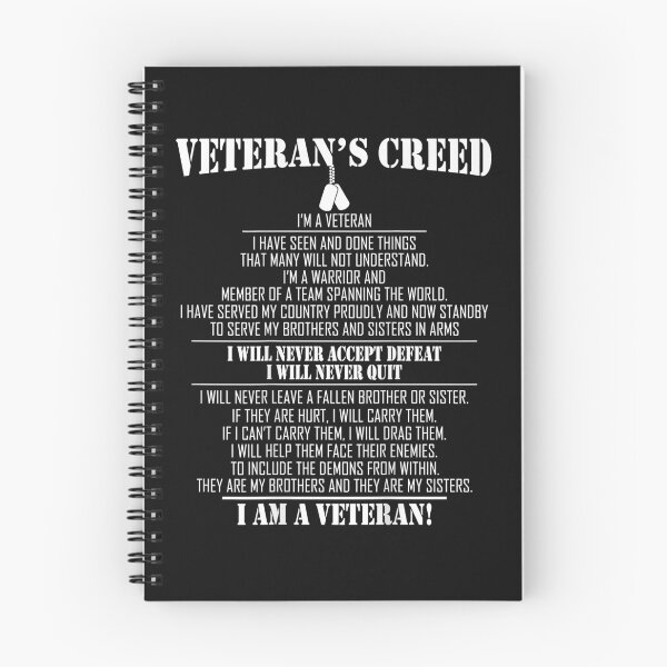 Item preview, Veteran's creed I'm a veteran designed and sold by Mitzi12312.