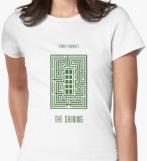 The Shining film poster Women's Fitted T-Shirt