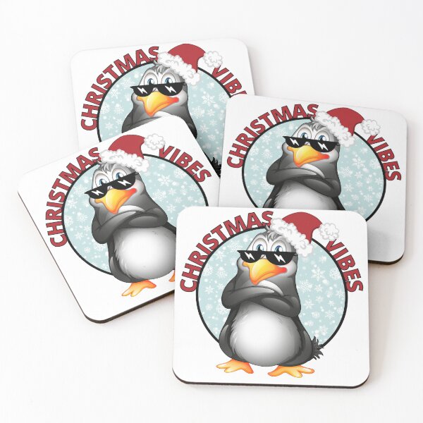 Item preview, Christmas Vibes Cool Penguin  designed and sold by Designs By YL.