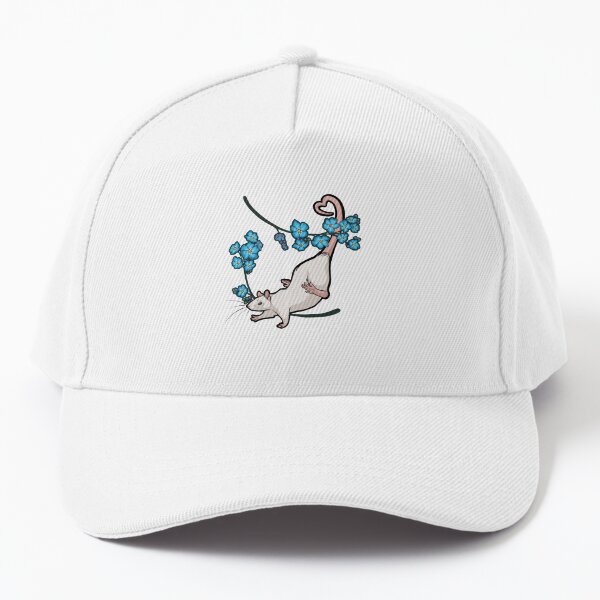 Forget Me Not - Rat 5 - White Baseball Cap