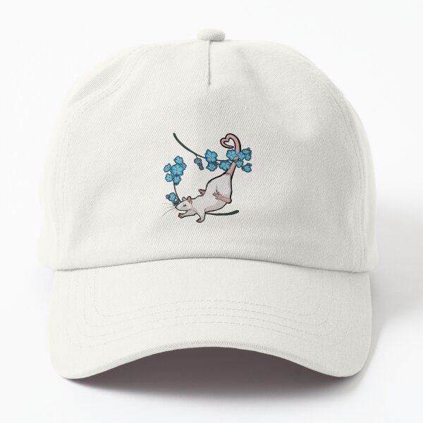 Forget Me Not - Rat 5 - White Dad Hat