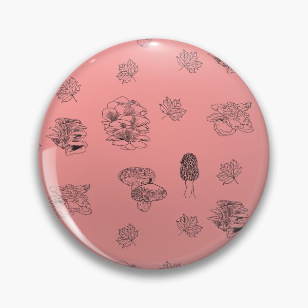 Item preview, Woodland Mushrooms Pink 1 designed and sold by Ashley Gagnon.