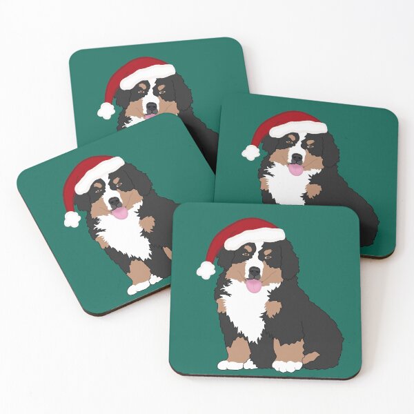 Item preview, Christmas Holiday Bernese Mountain Dog Puppy designed and sold by KantstandyaC.